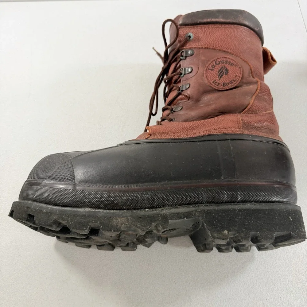 La Crosse Outdoorsman Ice-Bowl Boots Rated To -125 Degrees Waterproof Size 13